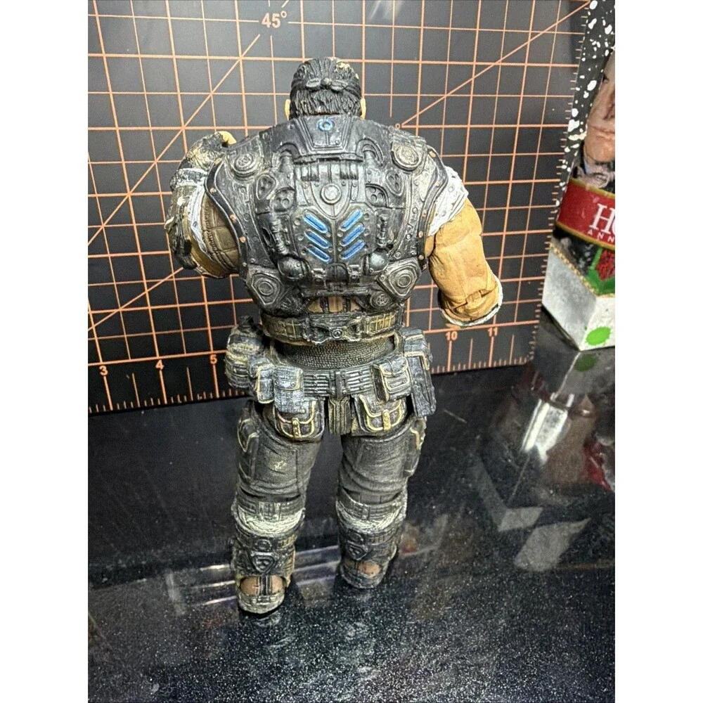 NECA Gears of War Marcus Fenix 7” Action Figure 2011 Epic Games READ See Pics!
